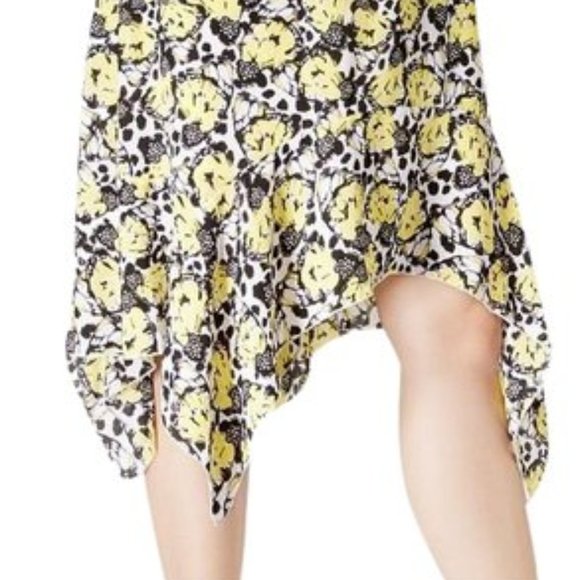 ☀️ Kensie Handkerchief Keyhole Floral Sundress - Picture 5 of 12